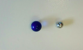 Two test beads